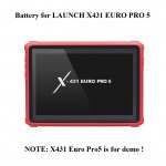 Battery Replacement for LAUNCH X431 EURO PRO5 Plus Lite